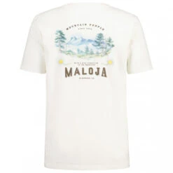 Maloja -Maloja maloja brandhornm t shirt detail 2